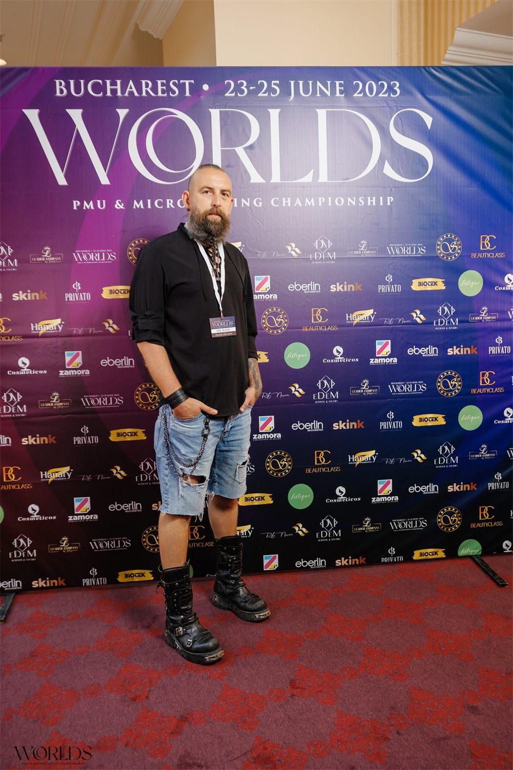 Nik Radu la Worlds PMU & Microblading Championship, București 2023