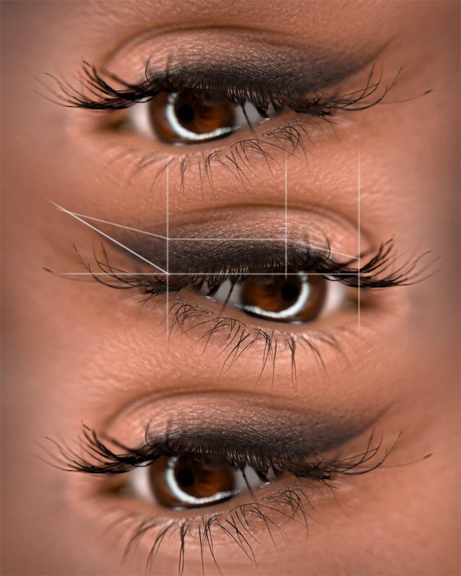 Eyeliner micropigmentat – schița formei și rezultatul, Venus Studio Sibiu